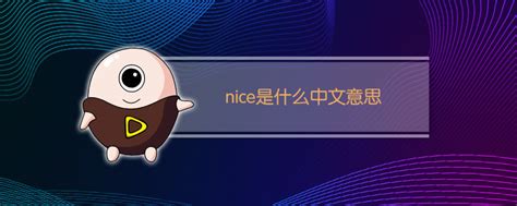 nice是什么中文意思 - 魔法网