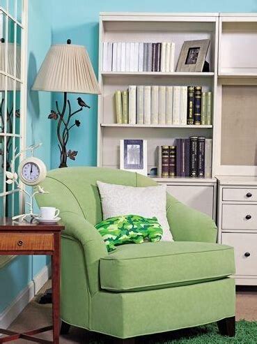 绿色沙发客厅搭配 打造时尚绚丽空间-欧派家居