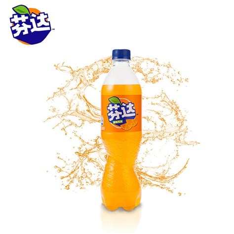 芬达 Fanta 橙味汽水 碳酸饮料 500/600ml*24瓶 整箱装 可口可乐出品 新老包装随机发货-融创集采商城