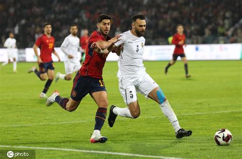 2022卡塔尔世界杯热身赛：约旦1:3西班牙-搜狐大视野-搜狐新闻