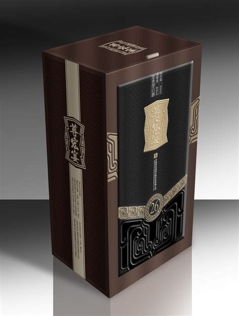 霸气传统酒盒设计|平面|包装|鸿鹄齐天 - 原创作品 - 站酷 (ZCOOL)
