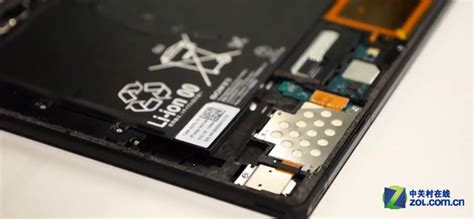官方拆解 剖析索尼Xperia Tablet Z平板_索尼 SGP341CN/B CN1_手机生活新闻-中关村在线