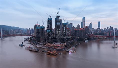 重庆渝中半岛城市景观高清图片下载-正版图片500635550-摄图网