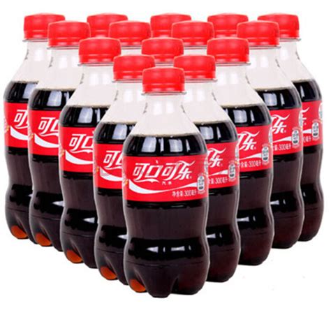 可口可乐 Coca-Cola 汽水饮料 碳酸饮料 300ML*12瓶整箱装 - 福卡商城