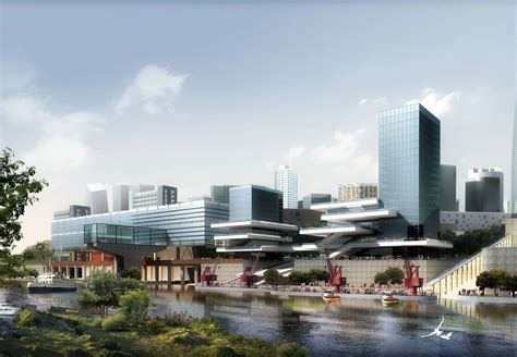 山东邹平--城市规划3dmax 模型下载-光辉城市