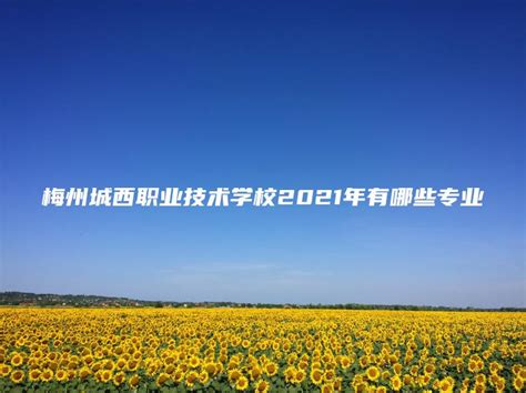 梅州城西职业技术学校环境展示_广东招生网
