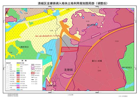 《清远市龙塘镇广清大道以西片区控制性详细规划》草案公示
