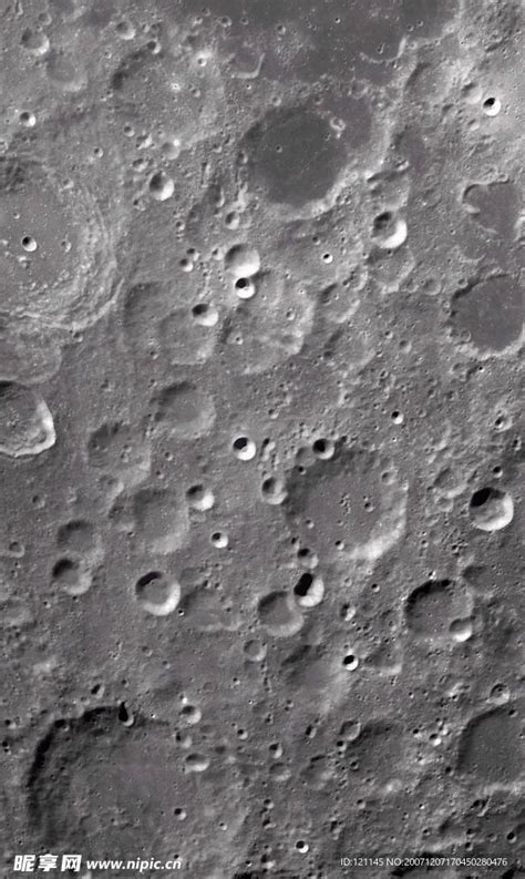 嫦娥6号拍的首张月球照片摄影图__自然风景_自然景观_摄影图库_昵图网nipic.com