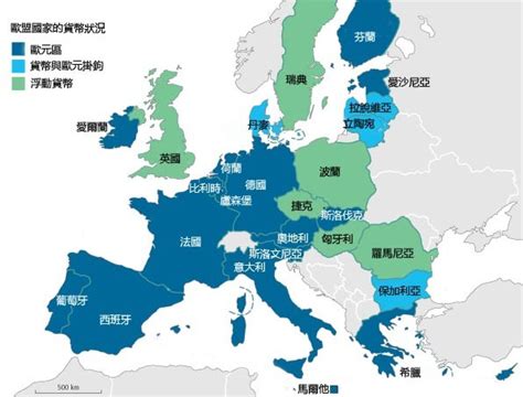 欧盟成员国地图最新,欧盟成员,北约成员_大山谷图库