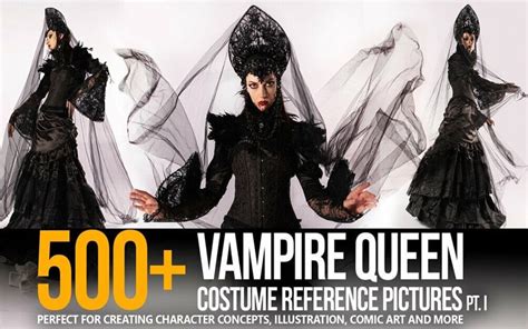 500+吸血鬼女王服装参考图片-500+ Vampire Queen Costume Reference Pictures_CGgoat