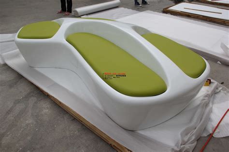 厂家定制圆弧形玻璃钢户外公园休闲座椅 创意波浪形简约广场坐凳-阿里巴巴