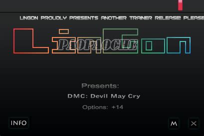 DmC鬼泣5十四项修改器1.0|鬼泣5修改器+14下载 v1.0(Steam)_跑跑车单机游戏网