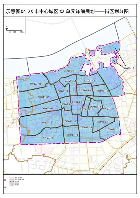 《城镇开发边界内详细规划单元划分》草案公示