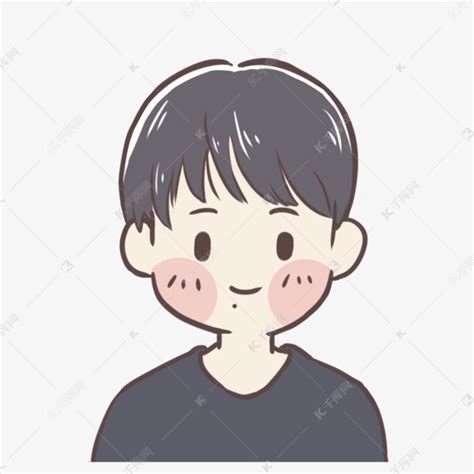 手绘漫画人脸图片