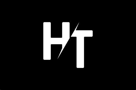 Monogram HT Logo Design Graphic by Greenlines Studios · Creative Fabrica