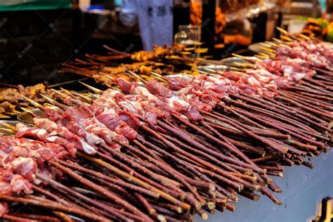 羊肉串图片