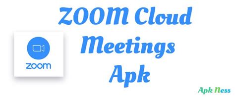ZOOM Cloud Meetings (apk) – Скачать для Android