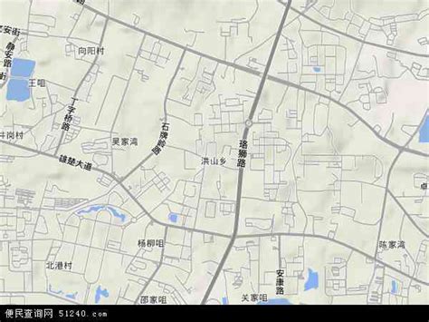 洪山区地图 - 洪山区卫星地图 - 洪山区高清航拍地图 - 便民查询网地图