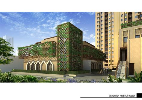 新疆吐鲁番商业住宅项目|空间|建筑设计|九层之台 - 原创作品 - 站酷 (ZCOOL)