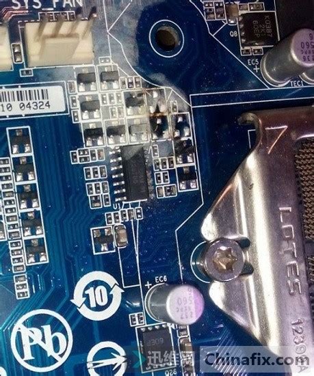 技嘉B75M-D3V主板无限循环掉电重启 电脑开不开机维修案例-迅维网-维修论坛
