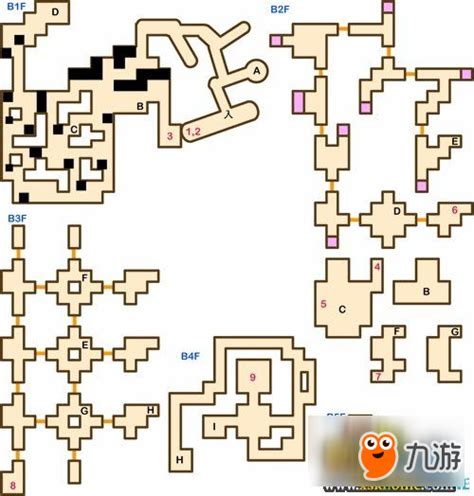 勇者斗恶龙5迷宫地图及路线介绍_勇者斗恶龙5_九游手机游戏