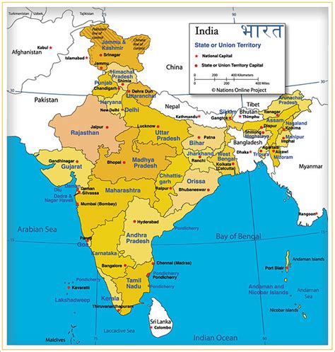 印度地图卫星图 - 印度地图 - 地理教师网
