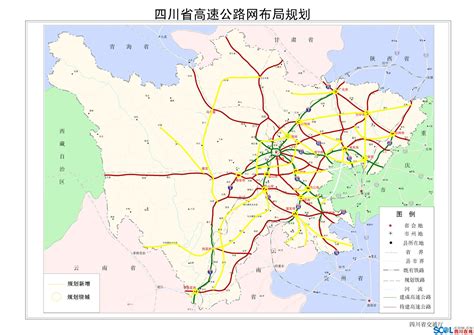 四川省高速公路地图高清版图片预览_绿色资源网