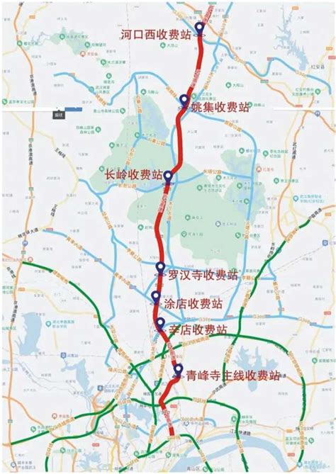 武汉至大悟高速公路武汉至河口段6月2日正式通车-新华网