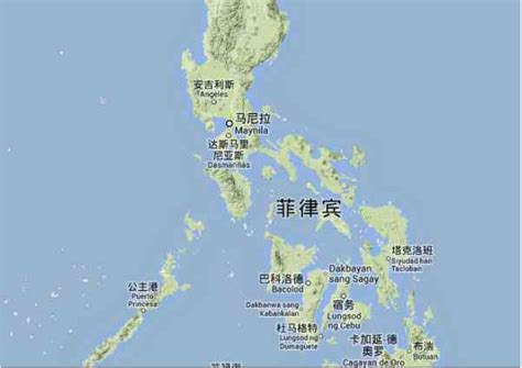 菲律宾地图-快图网-免费PNG图片免抠PNG高清背景素材库kuaipng.com