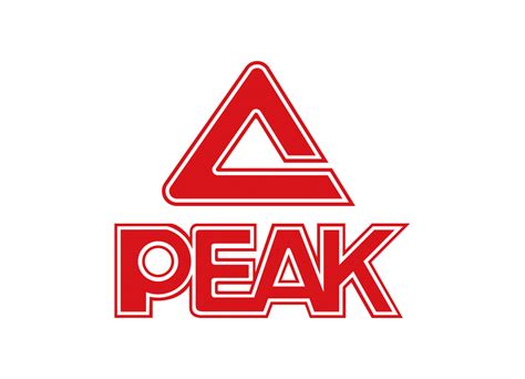 匹克PEAK logo标志矢量图 - 设计之家