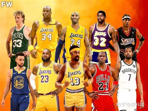 NBA十大超级巨星 乔丹是篮球之神 科比成就卓越 - NBA