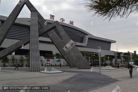 青海火车站,都市风光,建筑摄影,摄影,汇图网www.huitu.com