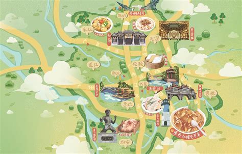 美食地图图片
