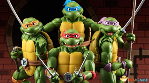 童年回忆 《忍者神龟》经典形象手办充满儿时味道_忍者神龟-主机游戏_技点网