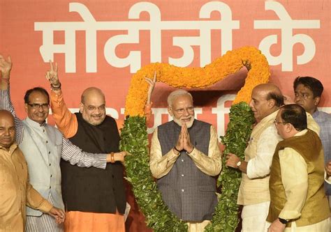 印度人民党在大选中获胜 莫迪成功连任|世界观_手机新浪网