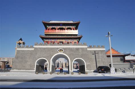 呼伦贝尔市内蒙古海拉尔,城镇风貌,建筑摄影,摄影,汇图网www.huitu.com