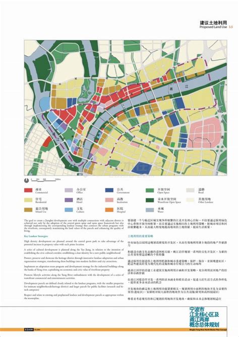 某市江北核心区甬江两岸概念总体规划设计jpg方案