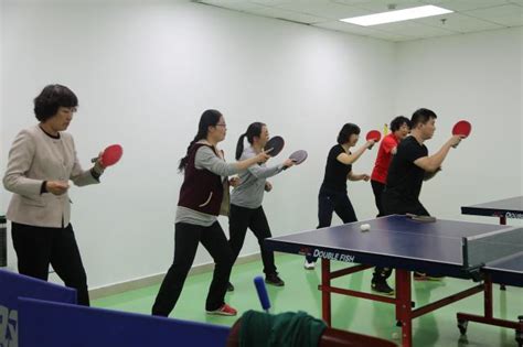 外国语学院工会成立乒乓球社团