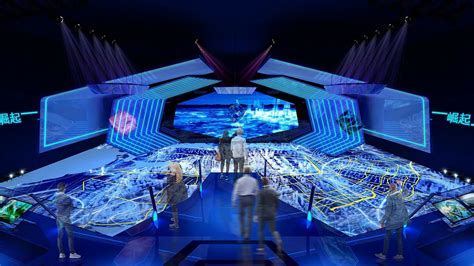 沉浸式场景艺术装置结合声光电，科技等多媒体艺术|空间|展示设计 |北京金盛博创3D画 - 原创作品 - 站酷 (ZCOOL)