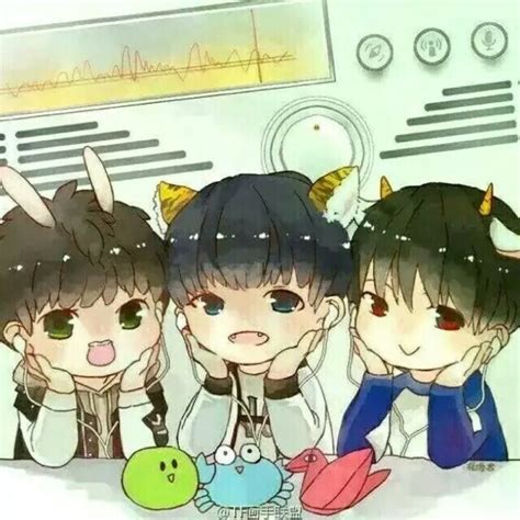 堆糖非主流tfboys头像