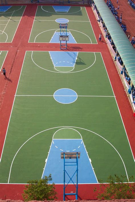 北京硅pu篮球场地-塑胶篮球场地-北京塑胶场地 - 长河 - 九正建材网
