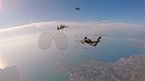 极限运动空中跳伞摄影png格式图片下载_熊猫办公