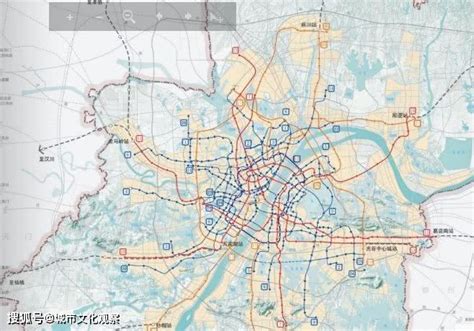 武汉地铁25号线规划图,武汉地铁2号线线路图,武汉2025年地铁规划图_大山谷图库