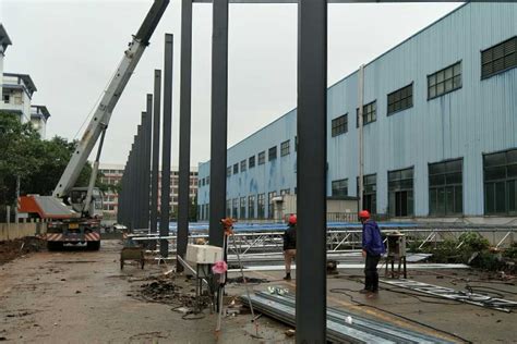 钢结构厂房安装展示-四川永顺鑫建设工程有限公司