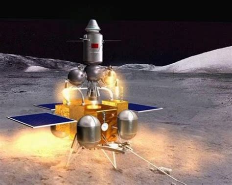 嫦娥五号飞向月球3D动画|三维|场景|C4奇迹_原创作品-站酷ZCOOL