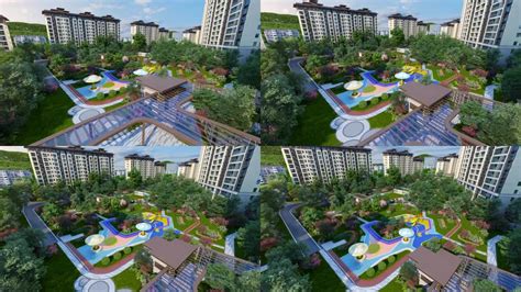 高端住宅区设计效果图PSD图片__编号6876177_红动中国
