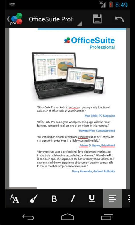 Обзор OfficeSuite для Windows, iOS и macOS. Универсальный офисный пакет ...