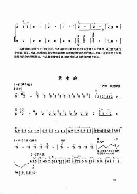 中国二胡名曲集锦传统 声腔移编 少数民族音乐风格61 120 二胡谱 简谱