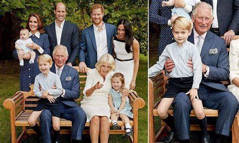 英国王室查尔斯最新全家福曝光，路易小王子终于露正脸【图】_娱乐新闻_海峡网