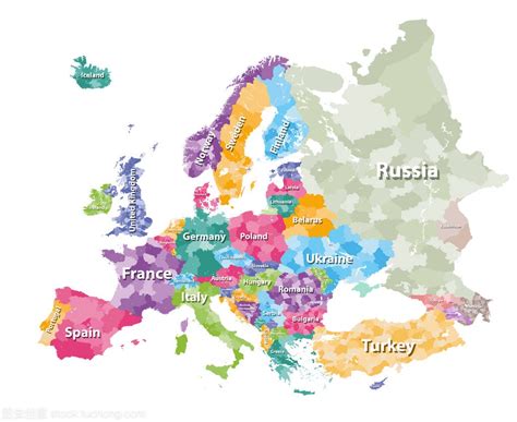 欧洲简易地图_欧洲大尺码专区_微信公众号文章